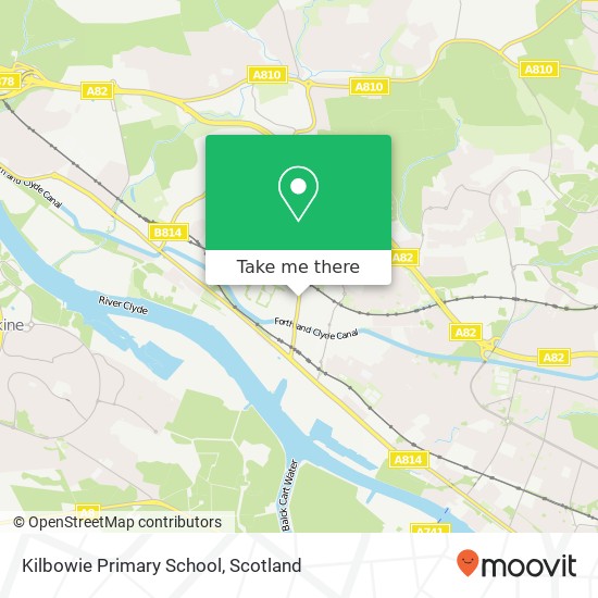 Kilbowie Primary School map