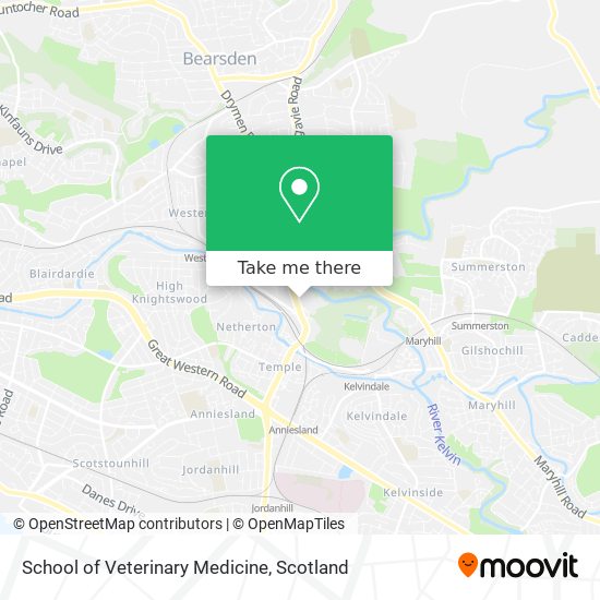 School of Veterinary Medicine map