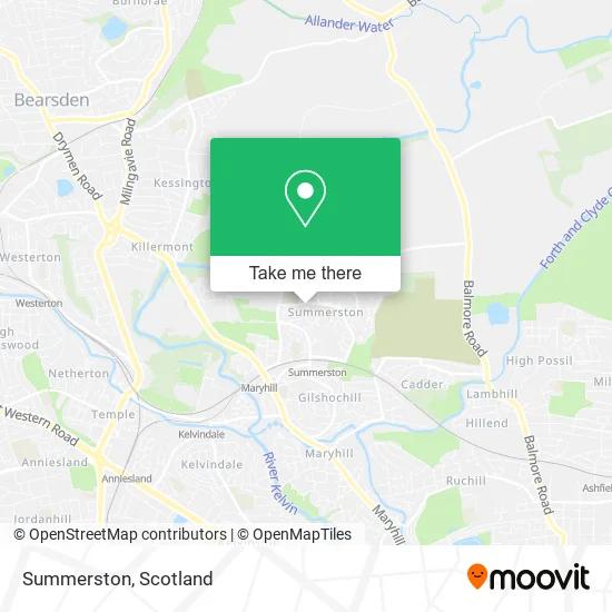 Summerston map