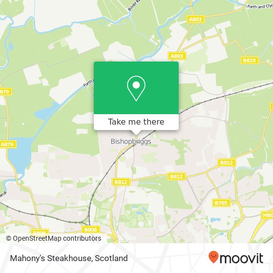 Mahony's Steakhouse map
