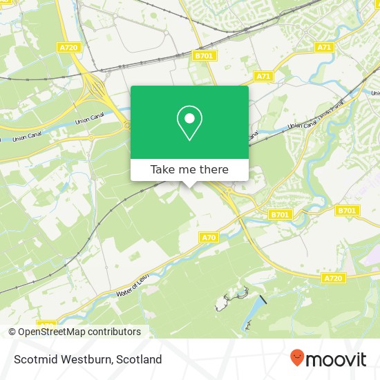 Scotmid Westburn map