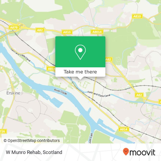 W Munro Rehab map