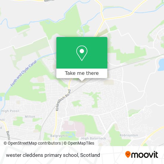 wester cleddens primary school map