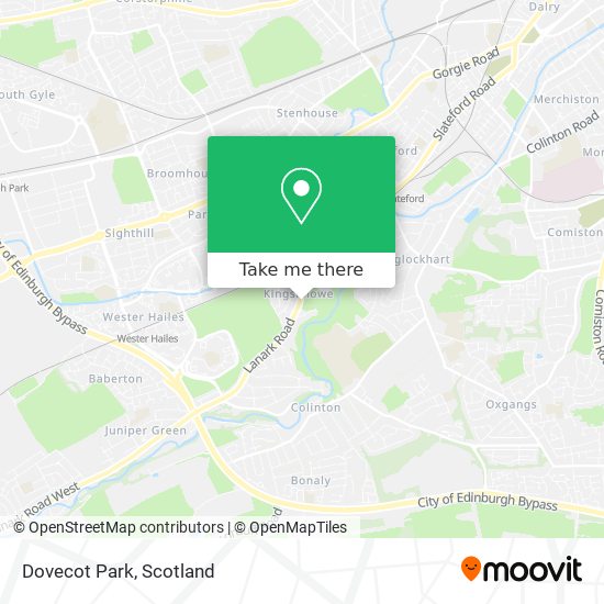 Dovecot Park map