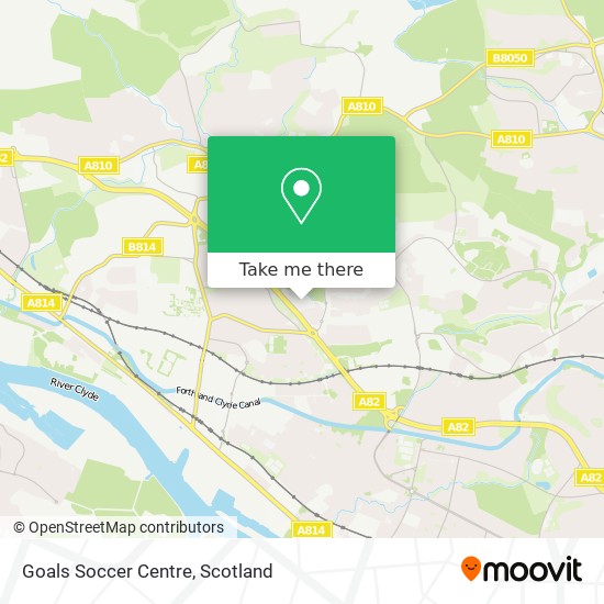 Goals Soccer Centre map