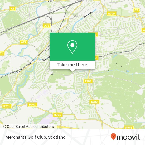 Merchants Golf Club map