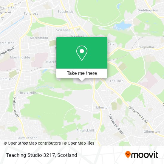 Teaching Studio 3217 map
