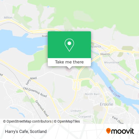 Harry's Cafe map