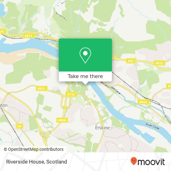 Riverside House map