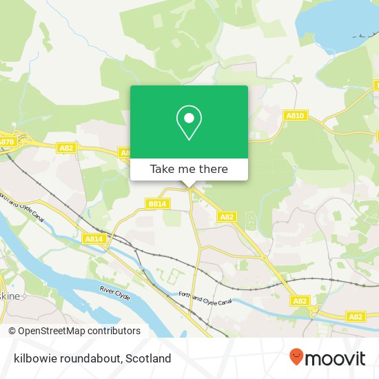 kilbowie roundabout map