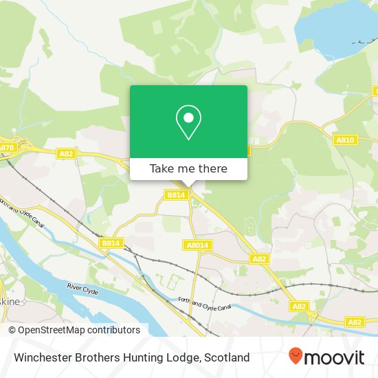 Winchester Brothers Hunting Lodge map