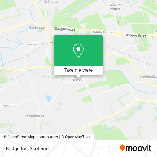 Bridge Inn map