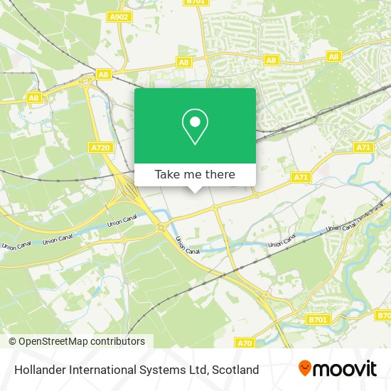 Hollander International Systems Ltd map