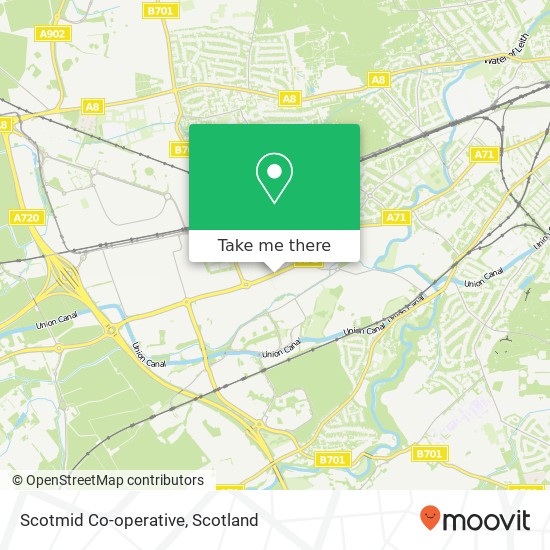 Scotmid Co-operative map