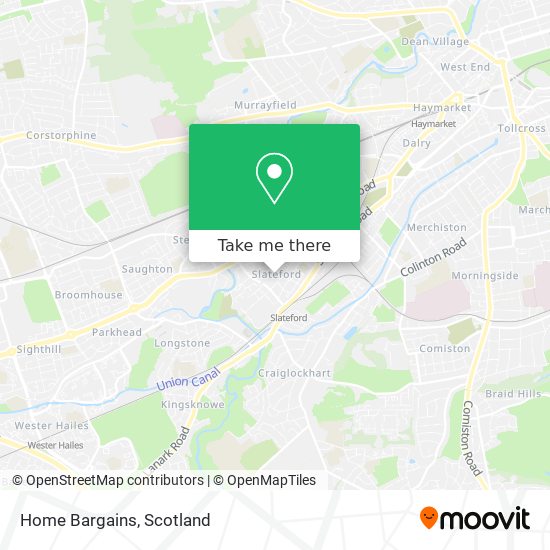 Home Bargains map