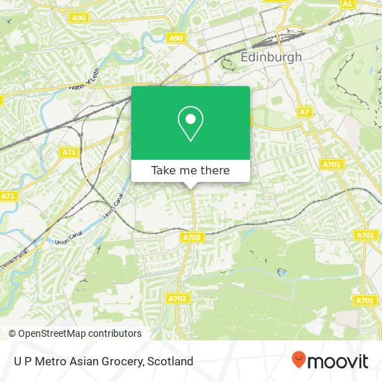 U P Metro Asian Grocery map