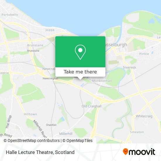 Halle Lecture Theatre map