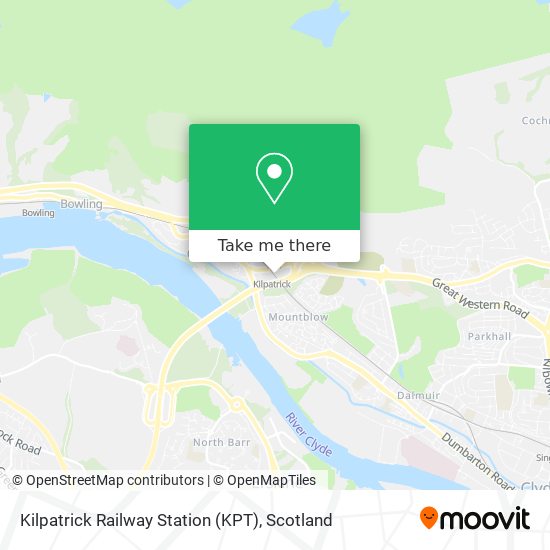 Kilpatrick Railway Station (KPT) map