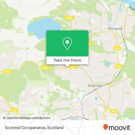 Scotmid Co-operative map