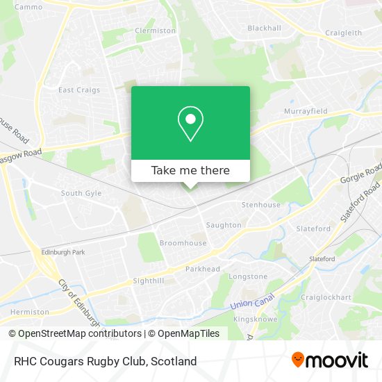 RHC Cougars Rugby Club map