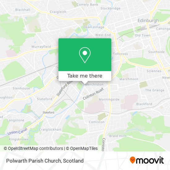 Polwarth Parish Church map