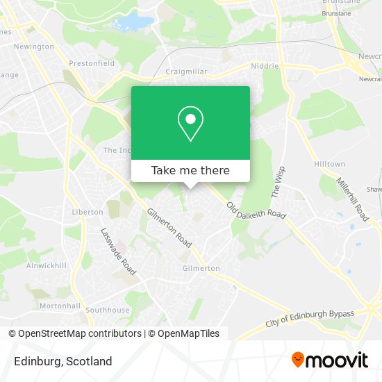 Edinburg map