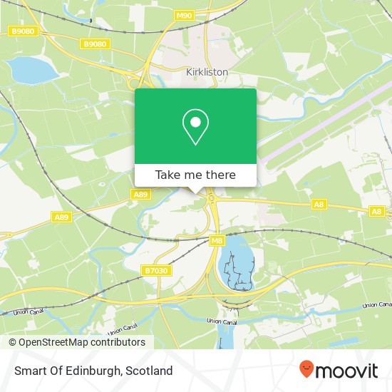Smart Of Edinburgh map