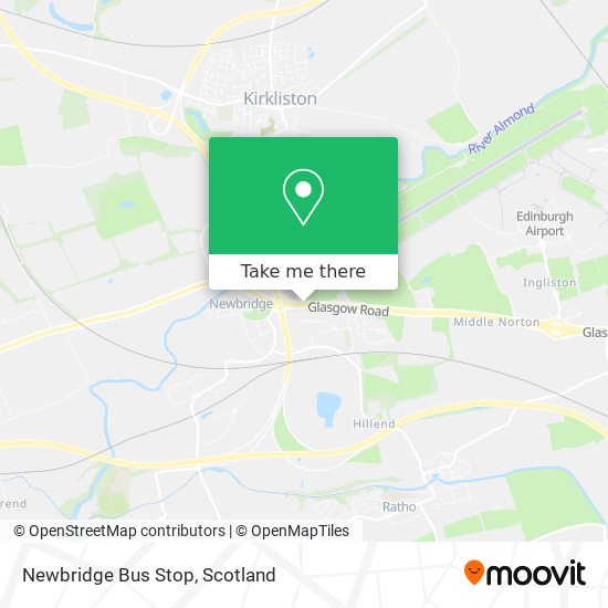 Newbridge Bus Stop map