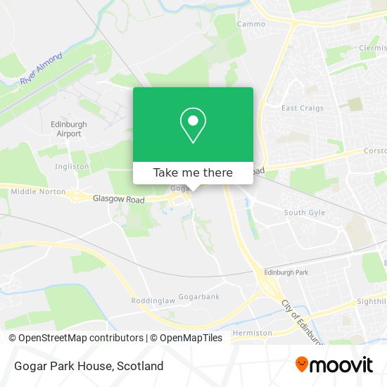 Gogar Park House map