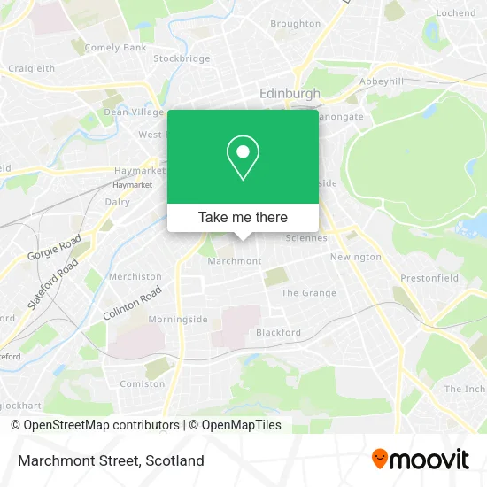Marchmont Street map