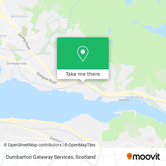 Dumbarton Gateway Services map