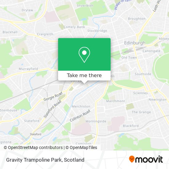 Gravity Trampoline Park map