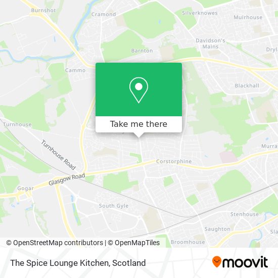The Spice Lounge Kitchen map