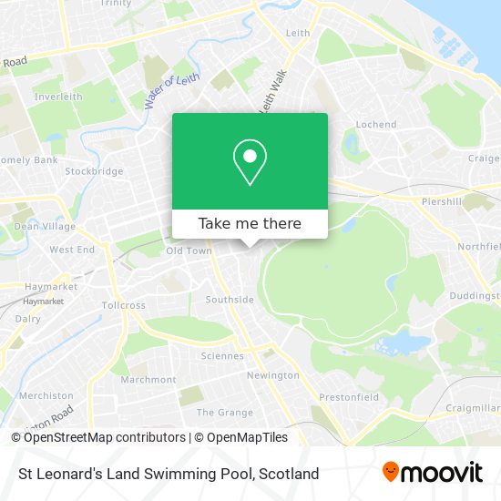 St Leonard's Land Swimming Pool map