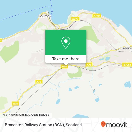 Branchton Railway Station (BCN) map