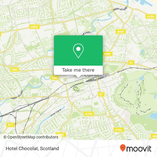 Hotel Chocolat map