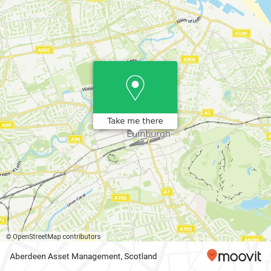 Aberdeen Asset Management map