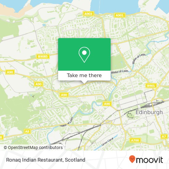 Ronaq Indian Restaurant map