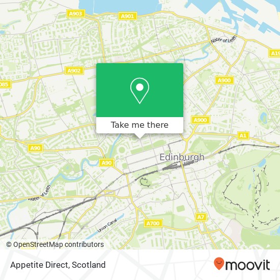 Appetite Direct map