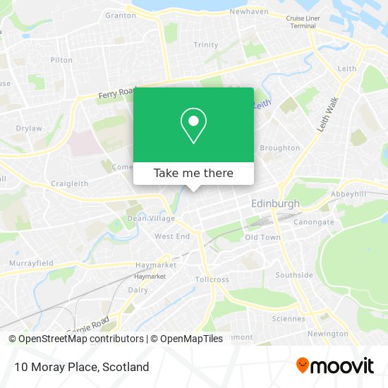 10 Moray Place map