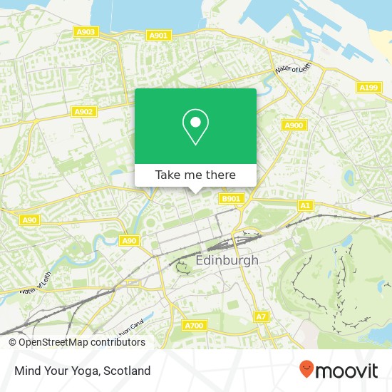 Mind Your Yoga map