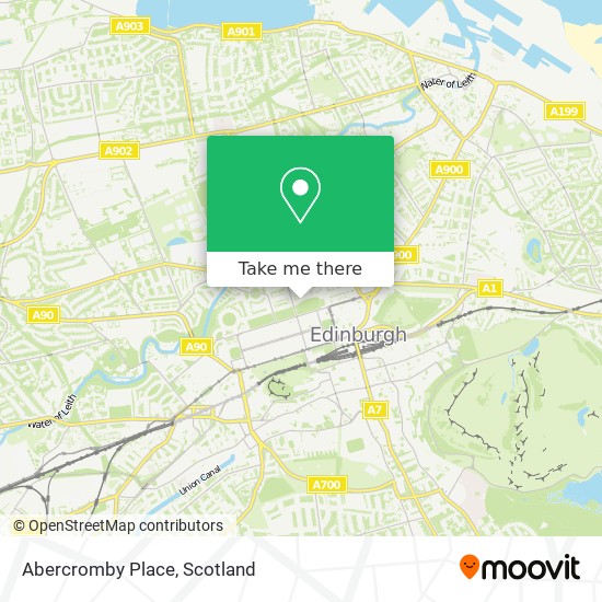 Abercromby Place map