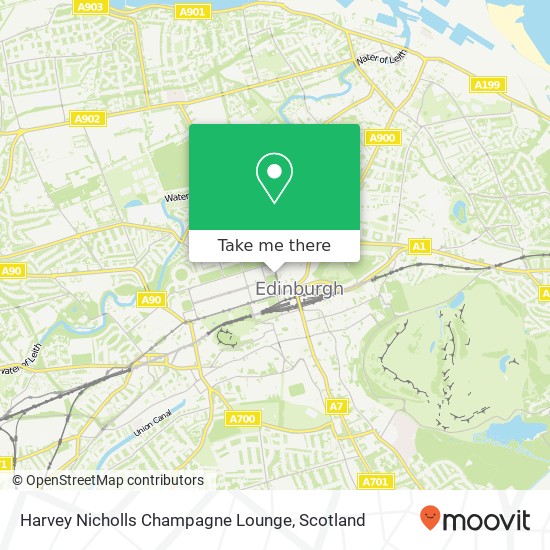 Harvey Nicholls Champagne Lounge map