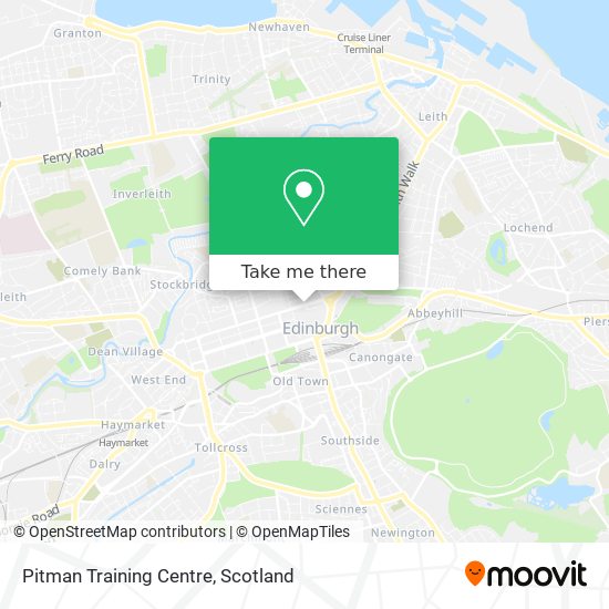 Pitman Training Centre map