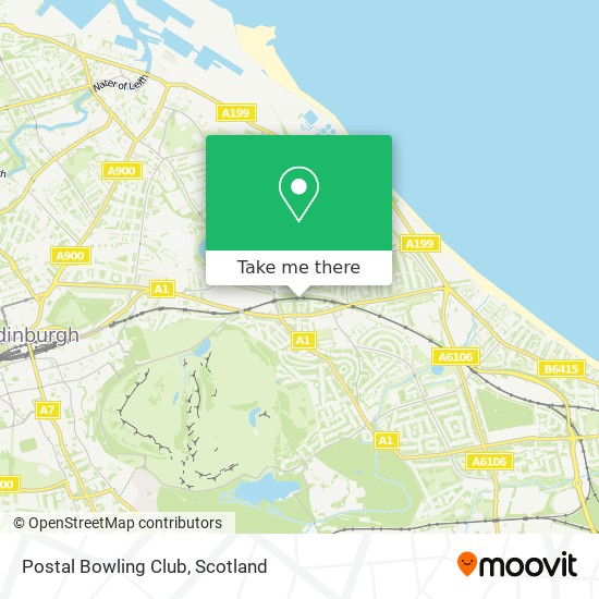 Postal Bowling Club map