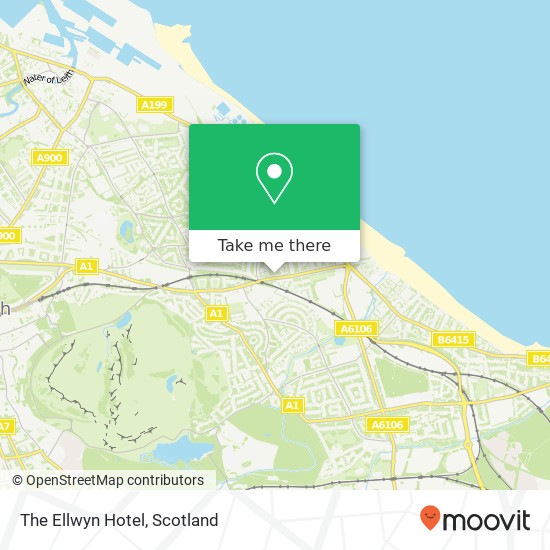 The Ellwyn Hotel map
