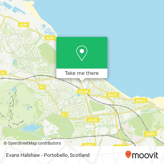 Evans Halshaw - Portobello map