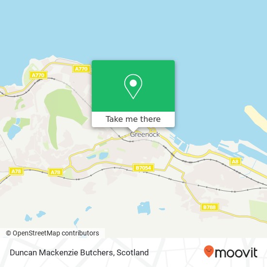 Duncan Mackenzie Butchers map