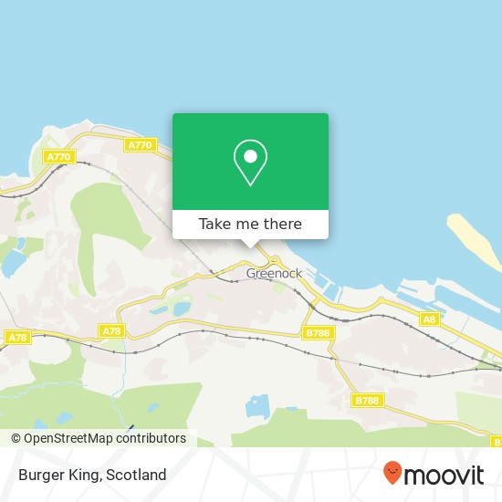 Burger King map