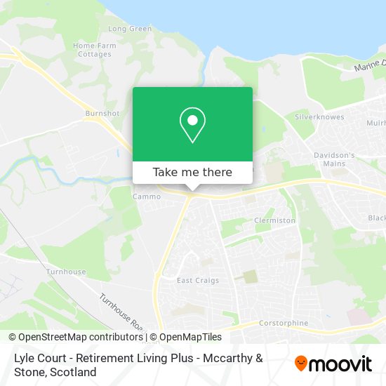 Lyle Court - Retirement Living Plus - Mccarthy & Stone map